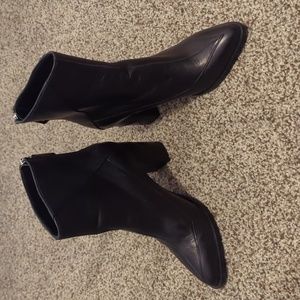Sylven Almasi Black Leather Boots 6.5